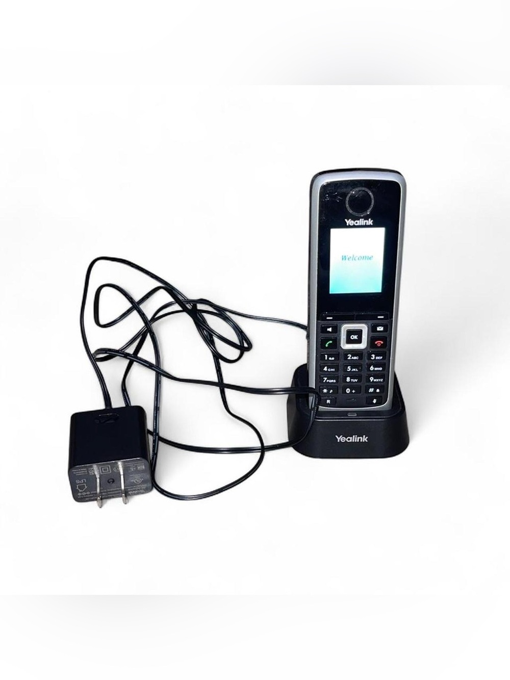Yealink W52P DECT Cordless IP Phone Black with Base and Charger